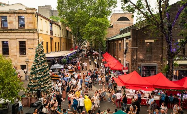The Rocks Christmas Market Credit: Anna Kucera