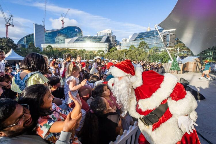 Christmas at Darling Harbour Credit: Anna Kucera
